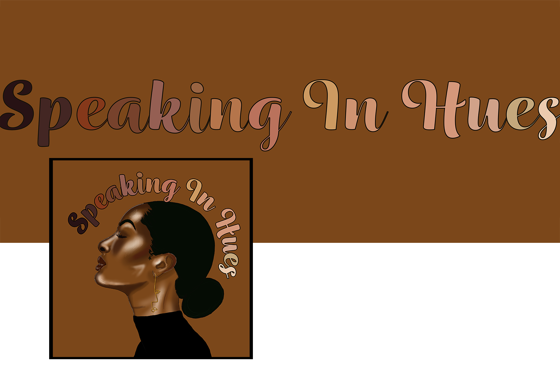 speaking in hues podcast illustration