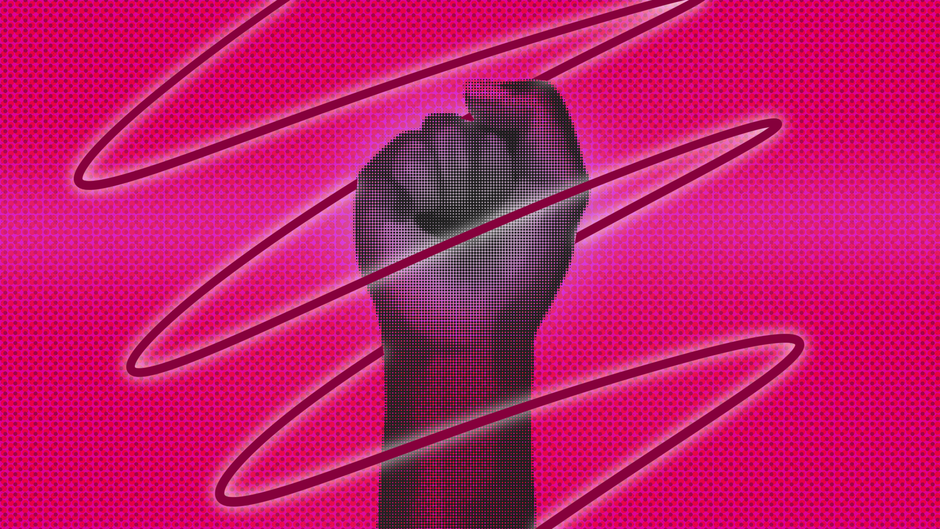 Image of a raised fist