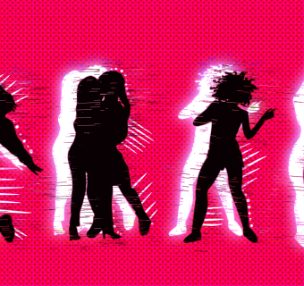 Image of 4 people dancing