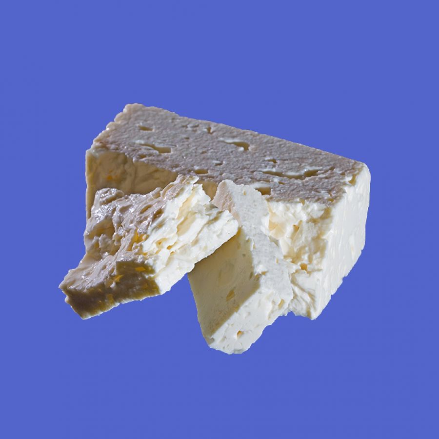 Block of feta cheese
