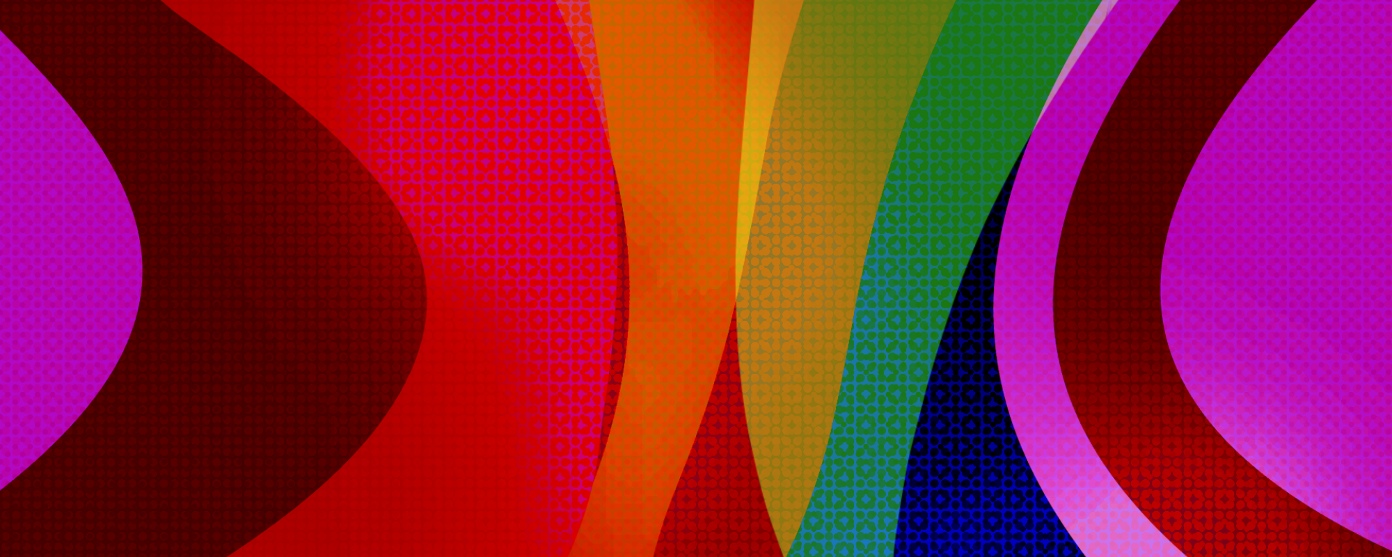 image of rainbow pattern