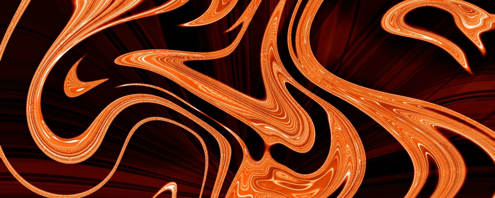 image of orange and brown marble pattern