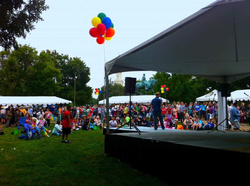 CVille Pride Crowd
